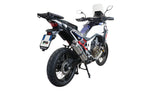 GPR exhaust Honda Crf 1000 L Africa Twin 2015-2017, Dual Inox, Homologated legal slip-on exhaust including removable db killer and link pipe - GPR Exhausts