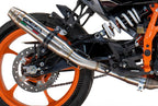 GPR exhaust Husqvarna Svartpilen 401 2024-2025, Deeptone Inox, Homologated legal slip-on exhaust including removable db killer and link pipe - GPR Exhausts