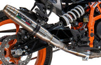GPR exhaust Husqvarna Svartpilen 401 2024-2025, Deeptone Inox, Homologated legal slip-on exhaust including removable db killer and link pipe - GPR Exhausts
