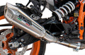 GPR exhaust Husqvarna Vitpilen 250 2024-2025, GP-Revo Titanium, Homologated legal slip-on exhaust including removable db killer and link pipe - GPR Exhausts