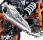 GPR exhaust Husqvarna Vitpilen 250 2024-2025, GP-Revo Titanium, Homologated legal slip-on exhaust including removable db killer and link pipe - GPR Exhausts