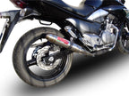 GPR exhaust Suzuki Gw 250 F Inazuma 2012-2017, Deeptone Inox, Dual racing slip-on exhaust including link pipes - GPR Exhausts