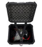 GPR Tech Alpi-Tech 45L Aluminium Top Case - Black with Soft Backrest - image 22