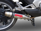 GPR exhaust Honda Integra 700 2012-2013, Deeptone Inox, Homologated legal slip-on exhaust including removable db killer and link pipe - GPR Exhausts