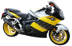 GPR exhaust Bmw K 1200 S -R 2004-2008, Furore Nero, Homologated legal slip-on exhaust including removable db killer and link pipe - GPR Exhausts