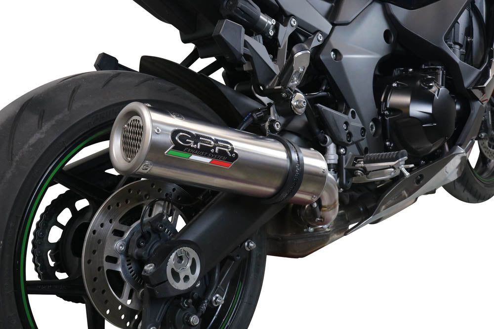 GPR exhaust Kawasaki Ninja 1000 Sx 2021-2024, M3 Inox , Racing slip-on exhaust including link pipe - GPR Exhausts