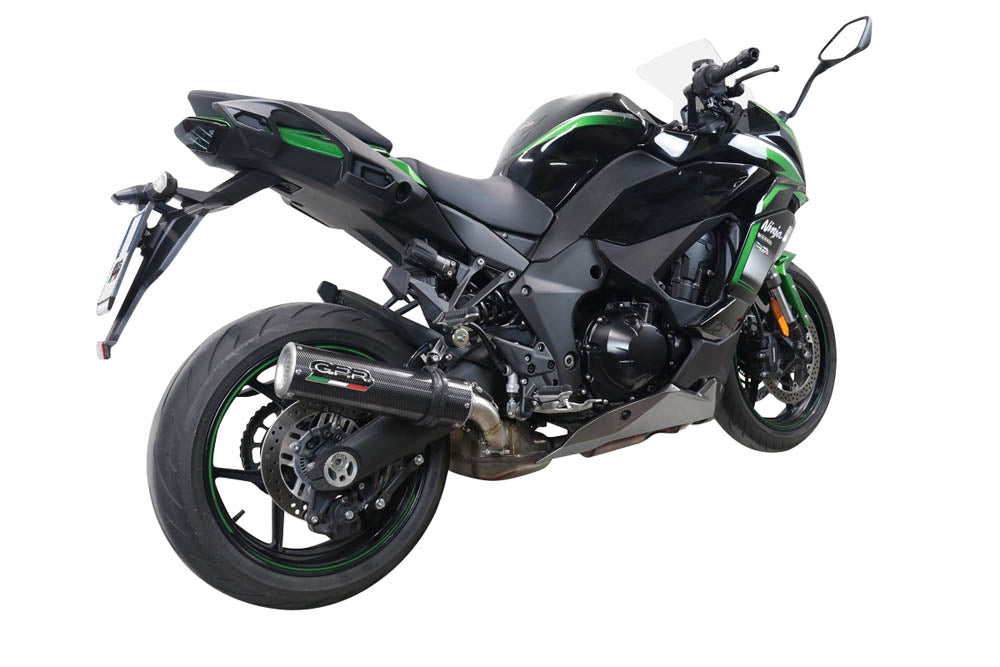 GPR exhaust Kawasaki Ninja 1000 Sx 2020-2020, M3 Poppy , Racing slip-on exhaust including link pipe - GPR Exhausts