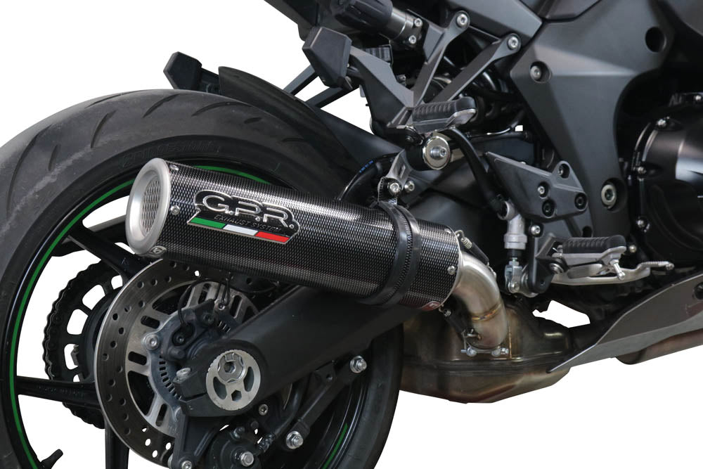 GPR exhaust Kawasaki Ninja 1000 Sx 2021-2024, M3 Poppy , Racing slip-on exhaust including link pipe - GPR Exhausts