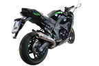 GPR exhaust Kawasaki Ninja 1000 Sx 2020-2020, Powercone Evo, Homologated legal slip-on exhaust including removable db killer and link pipe - GPR Exhausts