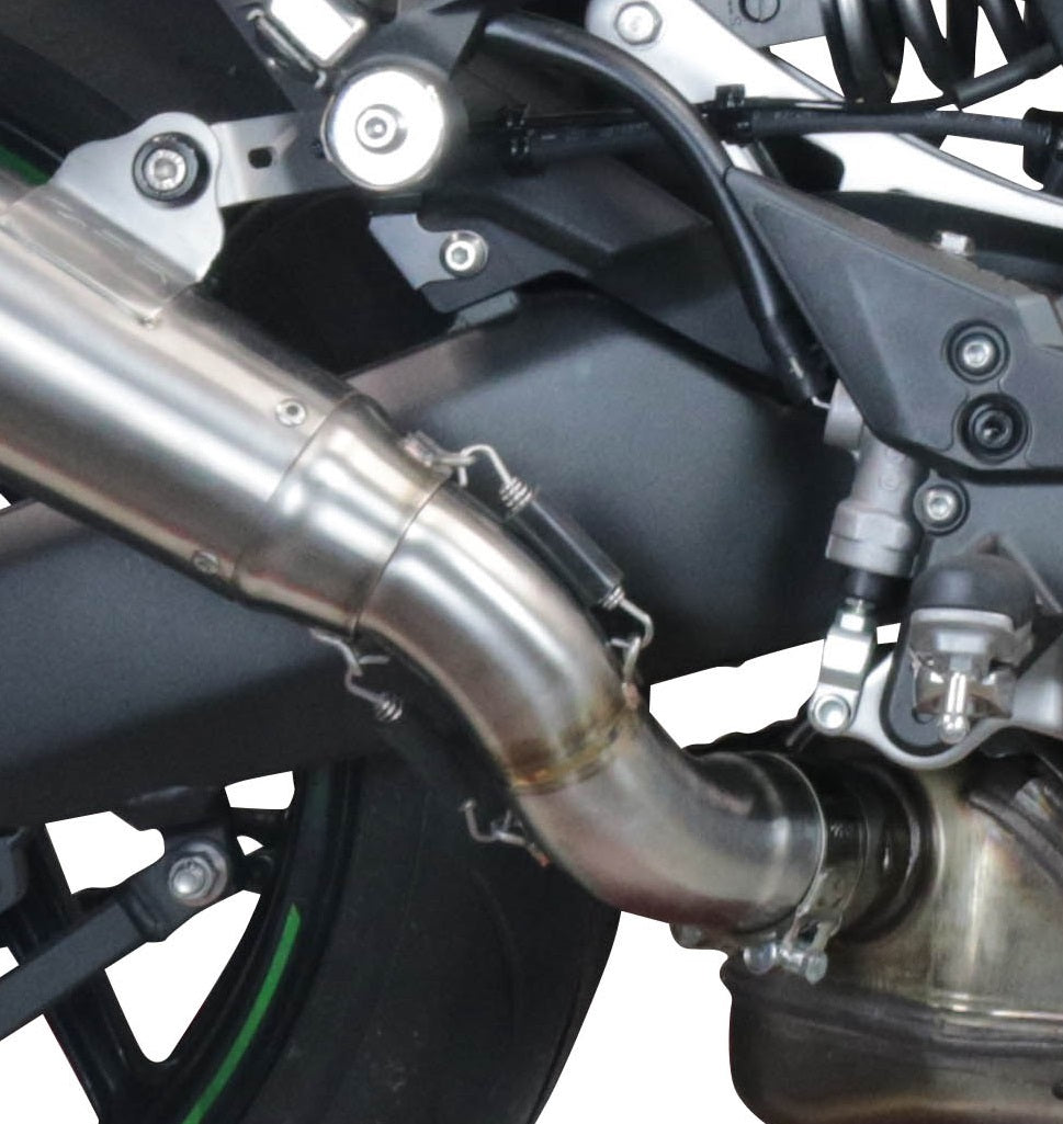 GPR exhaust Kawasaki Ninja 1000 Sx 2020-2020, Powercone Evo, Homologated legal slip-on exhaust including removable db killer and link pipe - GPR Exhausts