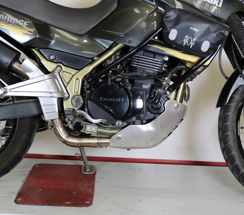GPR exhaust Kawasaki Kle 500 1991-2007, Decat pipe - GPR Exhausts