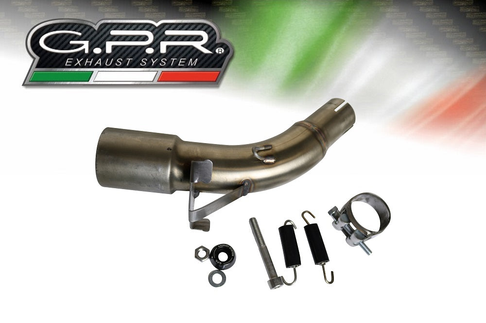 GPR exhaust Kawasaki Ninja 125 2019-2020, M3 Inox , Racing slip-on exhaust including link pipe - GPR Exhausts