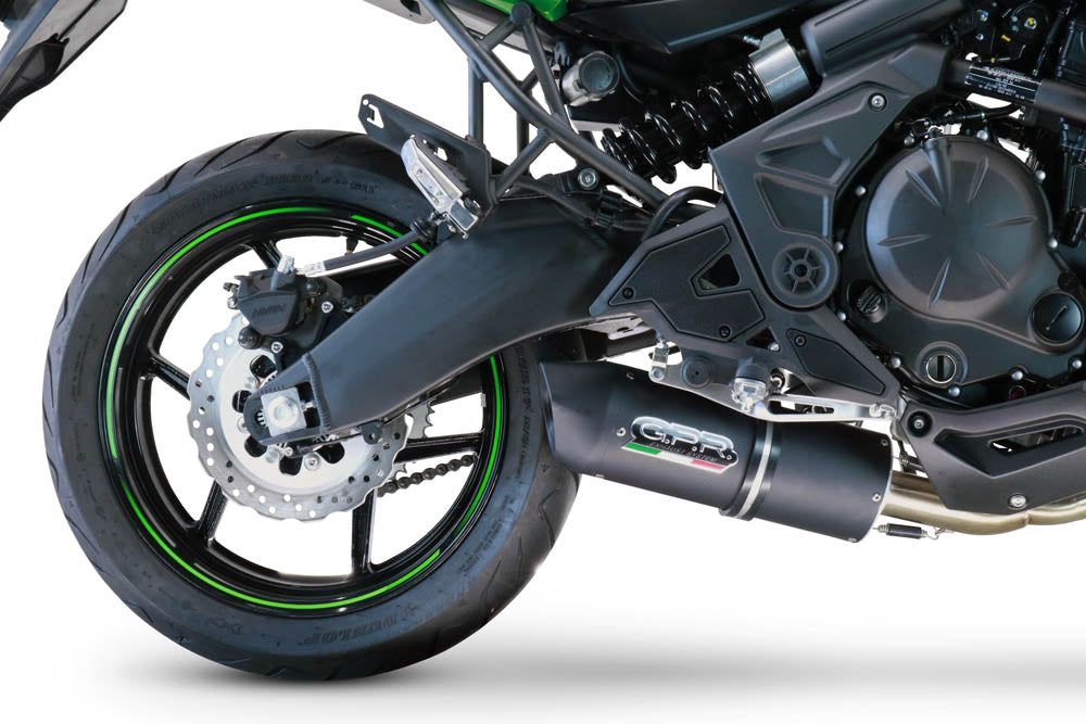 GPR exhaust Yamaha Mt-07  2017-2020, Furore Nero, full system exhaust legal for UK and non-EU countries including removable db killer - GPR Exhausts