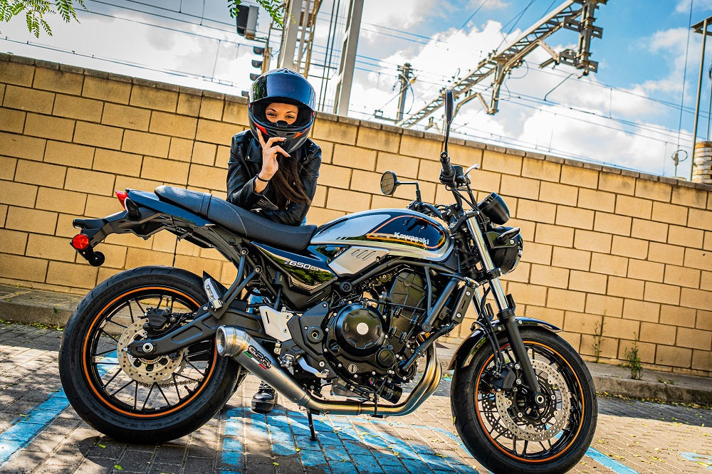 GPR exhaust Kawasaki Z 650 RS 2021-2023, Powercone Evo, full system exhaust legal for UK and non-EU countries including removable db killer - GPR Exhausts