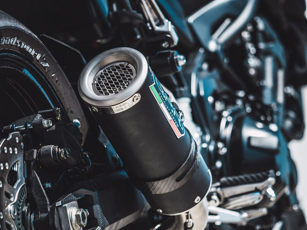 GPR exhaust Kawasaki Z 900 2017-2024, M3 Black Titanium, Homologated legal slip-on exhaust including removable db killer and link pipe - GPR Exhausts