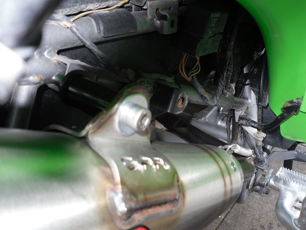 GPR exhaust Kawasaki Kfx 700 2004-2011, Powercone Evo, Homologated legal full system exhaust including dual silencers and removable db killers - GPR Exhausts