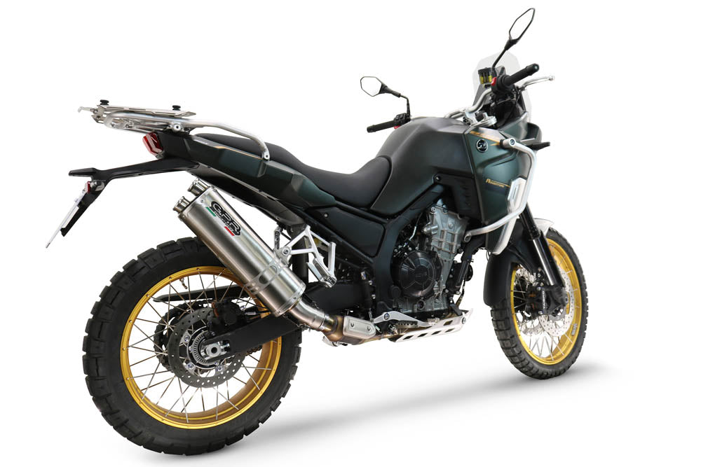 GPR exhaust Kove 800X 2024-2026, Dual Inox, Racing slip-on exhausts including link pipe and removable db killer - GPR Exhausts