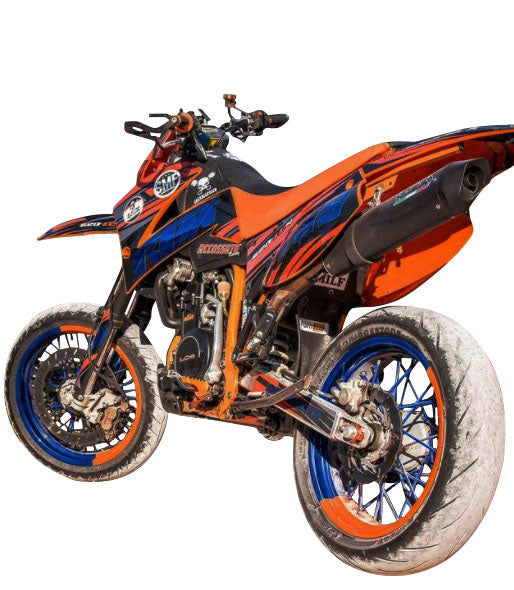 GPR exhaust Ktm EGS Adventure - LC4  1999-2003, Furore Nero, Homologated legal slip-on exhaust including removable db killer and link pipe - GPR Exhausts