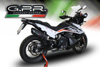 GPR exhaust Ktm Adventure 790 2018-2020, Furore Nero, Racing slip-on exhaust including link pipe - GPR Exhausts