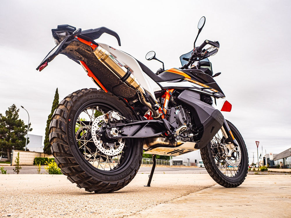 GPR exhaust Ktm SMT 890 2023-2024, Deeptone Inox, Racing slip-on exhaust including link pipe - GPR Exhausts