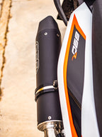 GPR exhaust Ktm Duke 890 2021-2024, Furore Nero, Racing slip-on exhaust including link pipe - GPR Exhausts