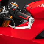 DB Race Silver Aluminium Lever Guard – Pair