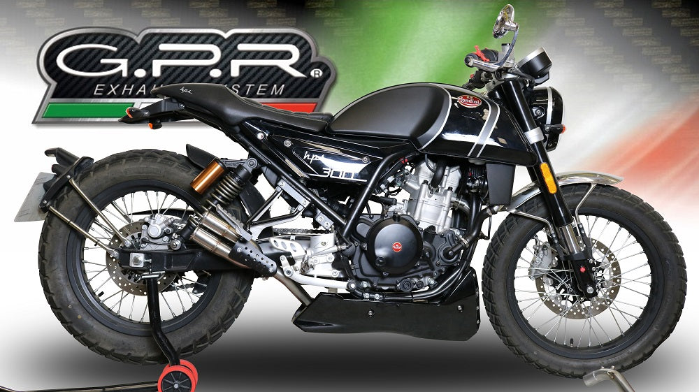 GPR exhaust F.B. Mondial Hps 300 2018-2019, F205, Racing full system exhaust - GPR Exhausts