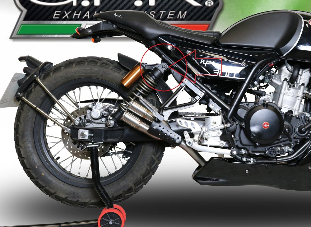 GPR exhaust F.B. Mondial Hps 300 2018-2019, F205, Racing full system exhaust - GPR Exhausts