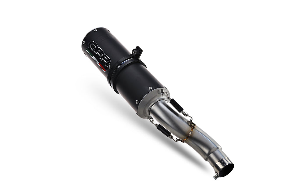 GPR exhaust Kawasaki Z 900 E 2017-2020, M3 Black Titanium, Racing full system exhaust - GPR Exhausts