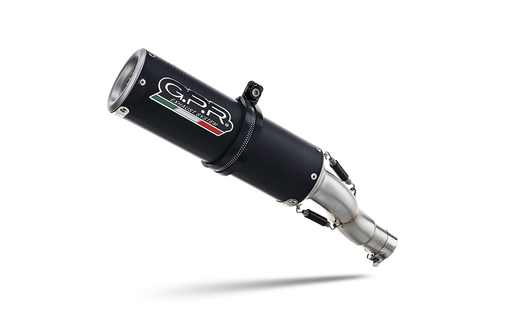 GPR exhaust Honda Cb 1000 R  2018-2020, M3 Black Titanium, Homologated legal slip-on exhaust including removable db killer and link pipe - GPR Exhausts