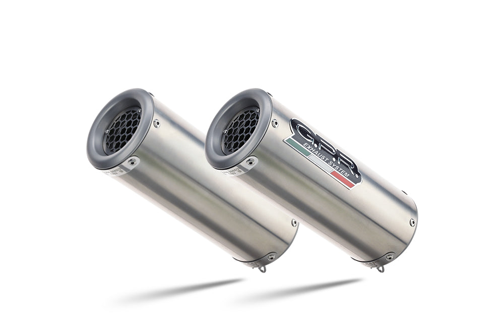GPR exhaust Yamaha Yzf 1000 R1  2009-2014, M3 Inox , Dual Homologated legal slip-on exhaust including removable db killers and link pipes - GPR Exhausts