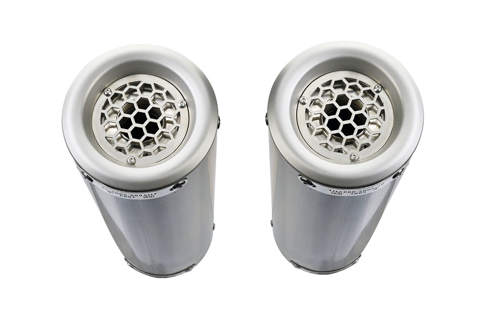 GPR exhaust Yamaha Yzf 1000 R1  2004-2006, M3 Inox , Dual Homologated legal slip-on exhaust including removable db killers and link pipes - GPR Exhausts