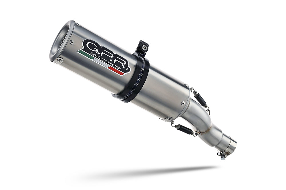 GPR exhaust Yamaha Mt-03 2016-2017, M3 Inox , Homologated legal slip-on exhaust including removable db killer and link pipe - GPR Exhausts