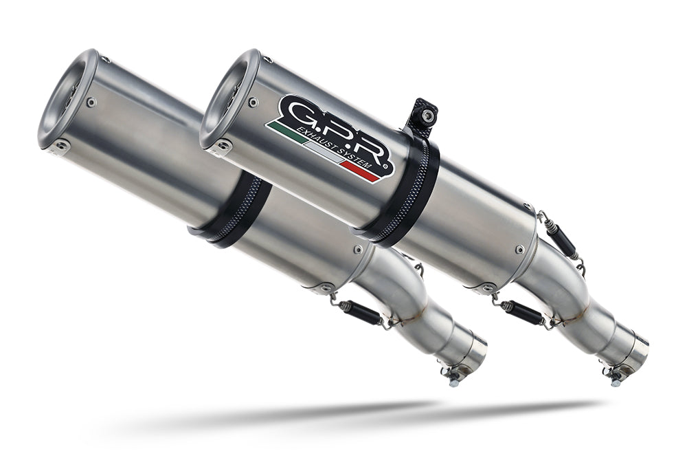 GPR exhaust Yamaha Yzf 1000 R1  2004-2006, M3 Inox , Dual Homologated legal slip-on exhaust including removable db killers and link pipes - GPR Exhausts