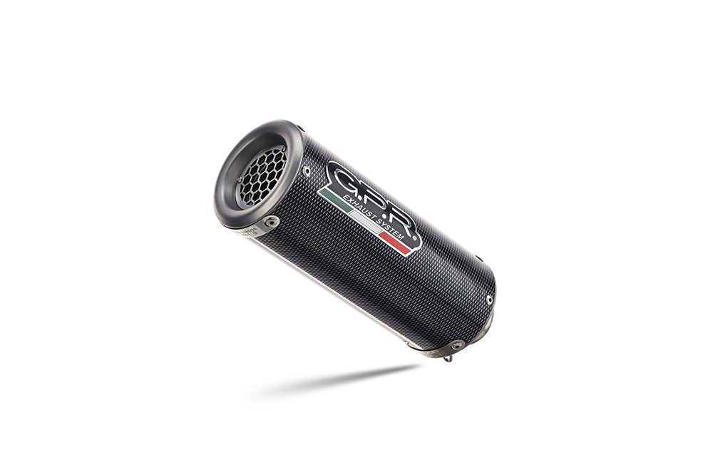 GPR exhaust Benelli 752 S 2019-2021, M3 Poppy , Homologated legal slip-on exhaust including removable db killer and link pipe - GPR Exhausts