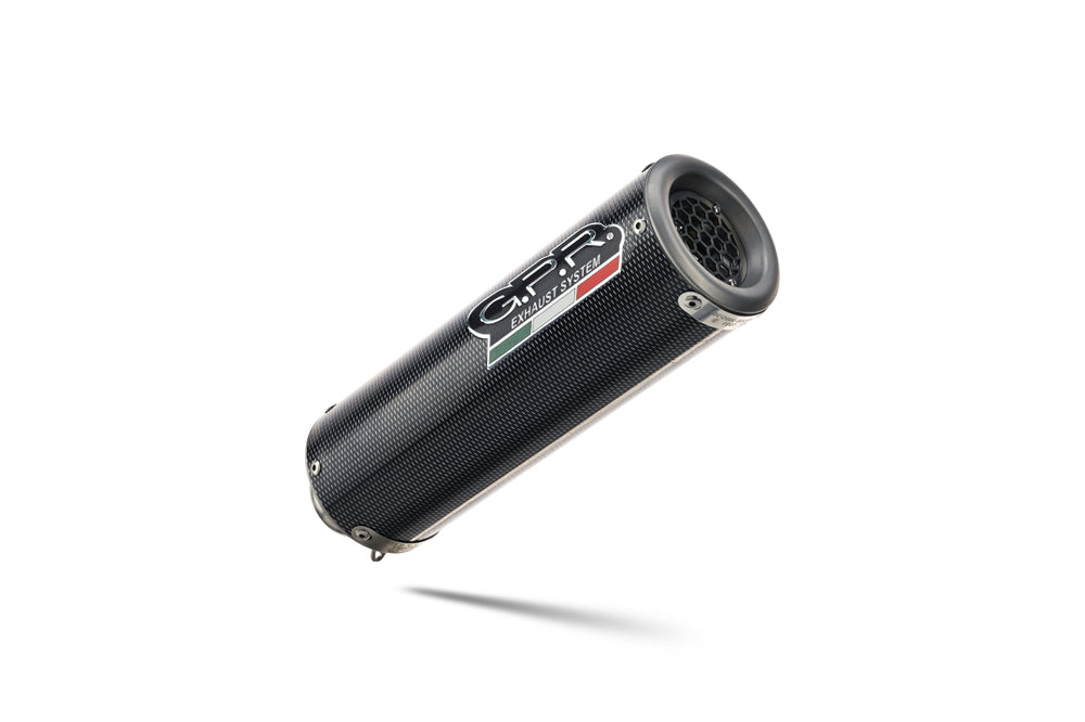 GPR exhaust Moto Guzzi V85 TT 2021-2024, M3 Poppy , Racing slip-on exhaust including link pipe - GPR Exhausts