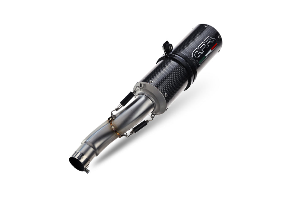 GPR exhaust Honda Vtr 1000 Sp-1 RC51  2000-2001, M3 Poppy , Dual Homologated legal slip-on exhaust including removable db killers and link pipes - GPR Exhausts