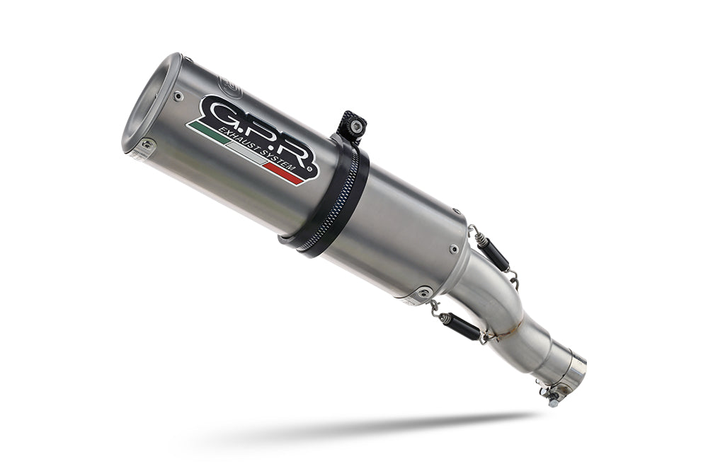 GPR exhaust Ktm LC 8 Super Adventure 1290  R 2021-2024, M3 Titanium Natural, full system exhaust legal for UK and non-EU countries including removable - GPR Exhausts