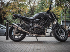 GPR exhaust Yamaha Mt-07  2014-2016, New Grand Prix Evo Titanium, Homologated legal full system exhaust, including removable db killer - GPR Exhausts