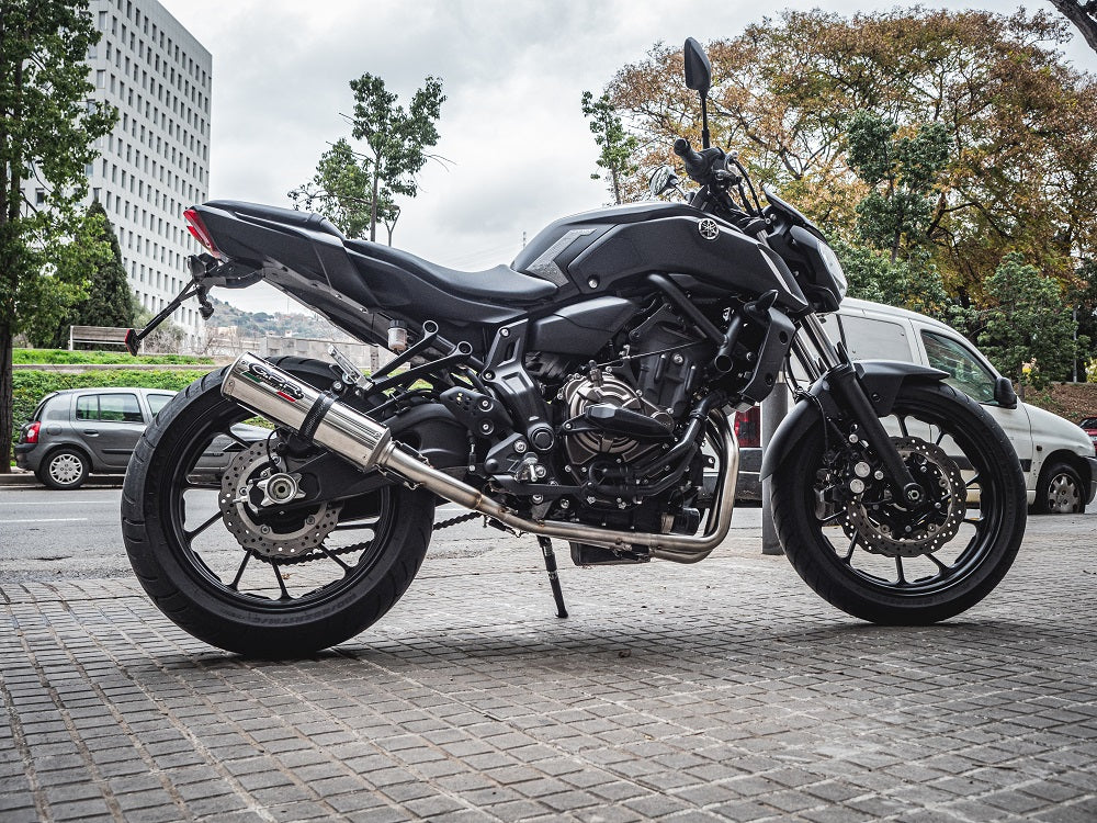 GPR exhaust Yamaha Mt-07  2014-2016, M3 Inox , Racing full system exhaust - GPR Exhausts