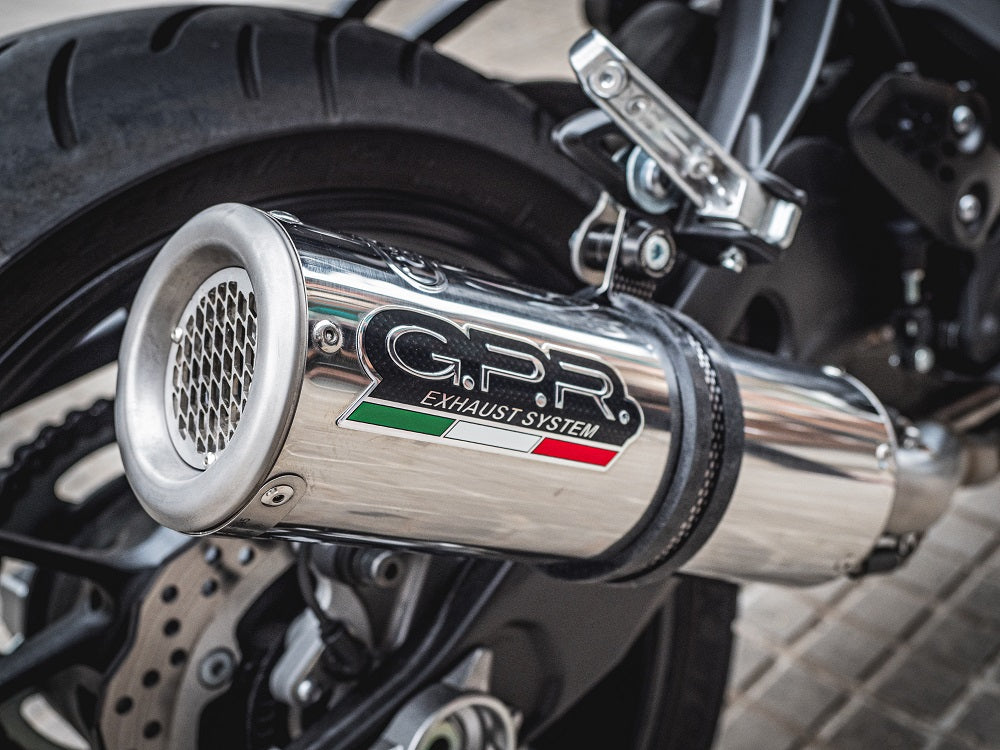 GPR exhaust Yamaha Mt-07  2014-2016, M3 Inox , Racing full system exhaust - GPR Exhausts
