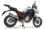 GPR exhaust Ducati Multistrada V4 Grand Tour 2024-2025, New Grand Prix Evo Titanium, Homologated legal slip-on exhaust including removable db killer a - GPR Exhausts