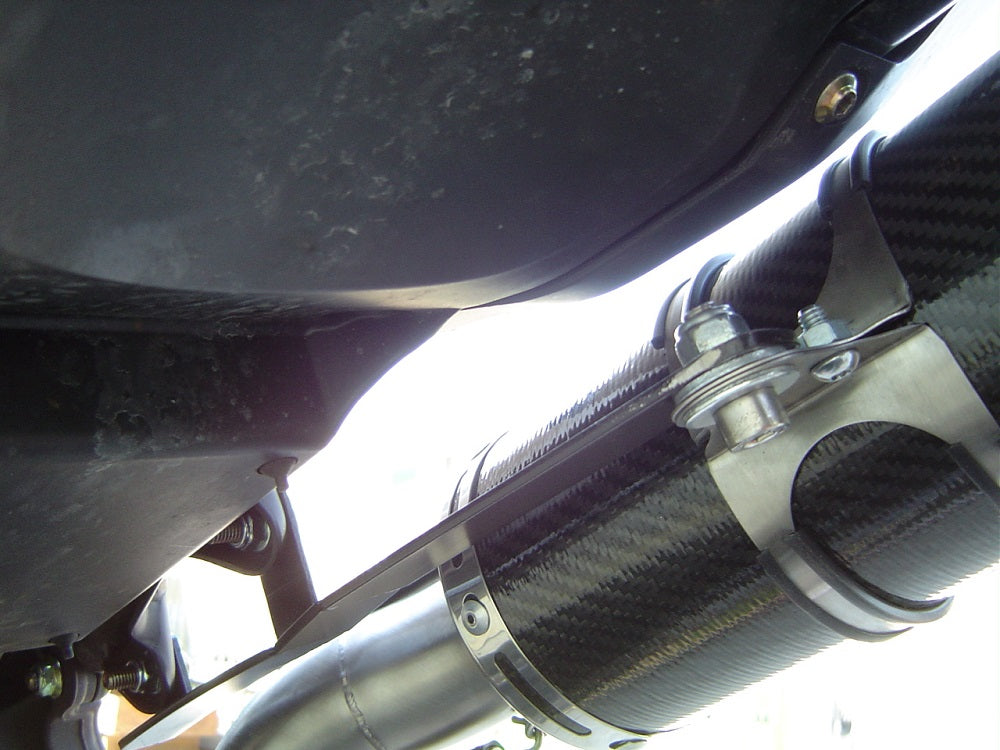 GPR exhaust Mv Agusta Brutale 750 S 2000-2006, Albus Ceramic, Homologated legal slip-on exhaust including removable db killer and link pipe - GPR Exhausts