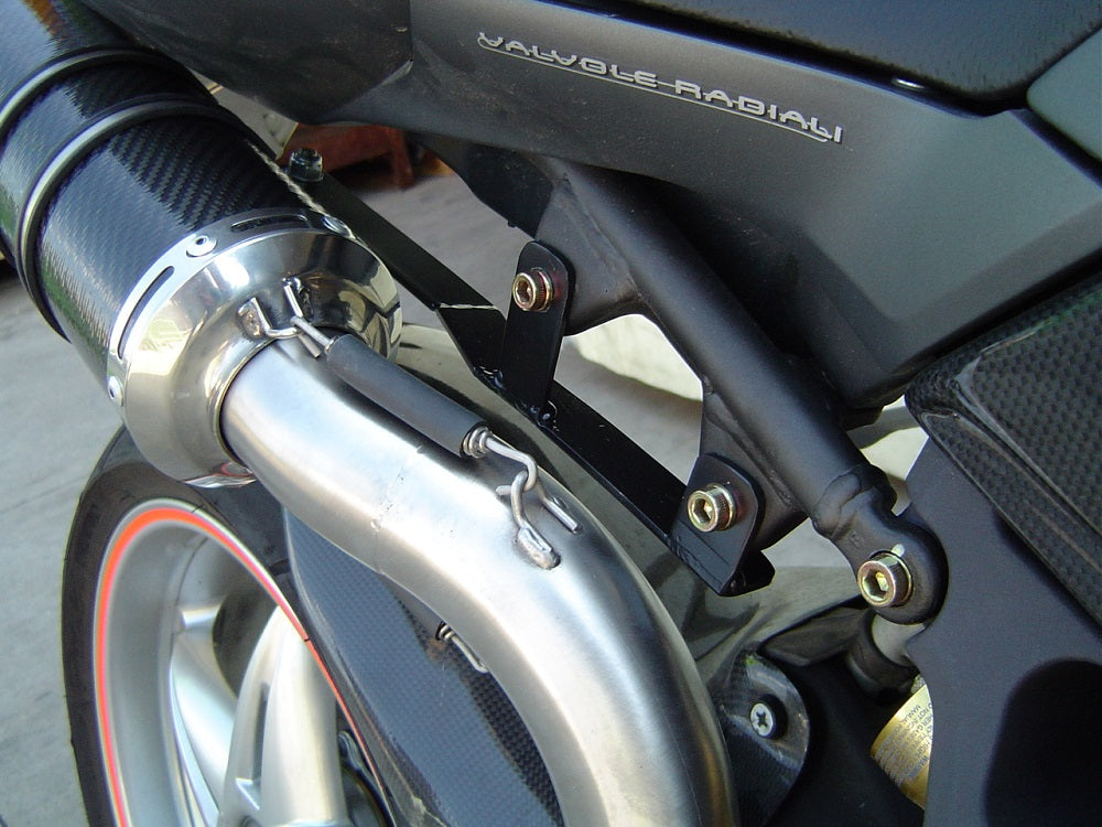 GPR exhaust Mv Agusta Brutale 750 S 2000-2006, Albus Ceramic, Homologated legal slip-on exhaust including removable db killer and link pipe - GPR Exhausts