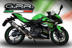 GPR exhaust Kawasaki Ninja 500 2023-2025, New Grand Prix Evo Titanium, Racing full system exhaust - GPR Exhausts