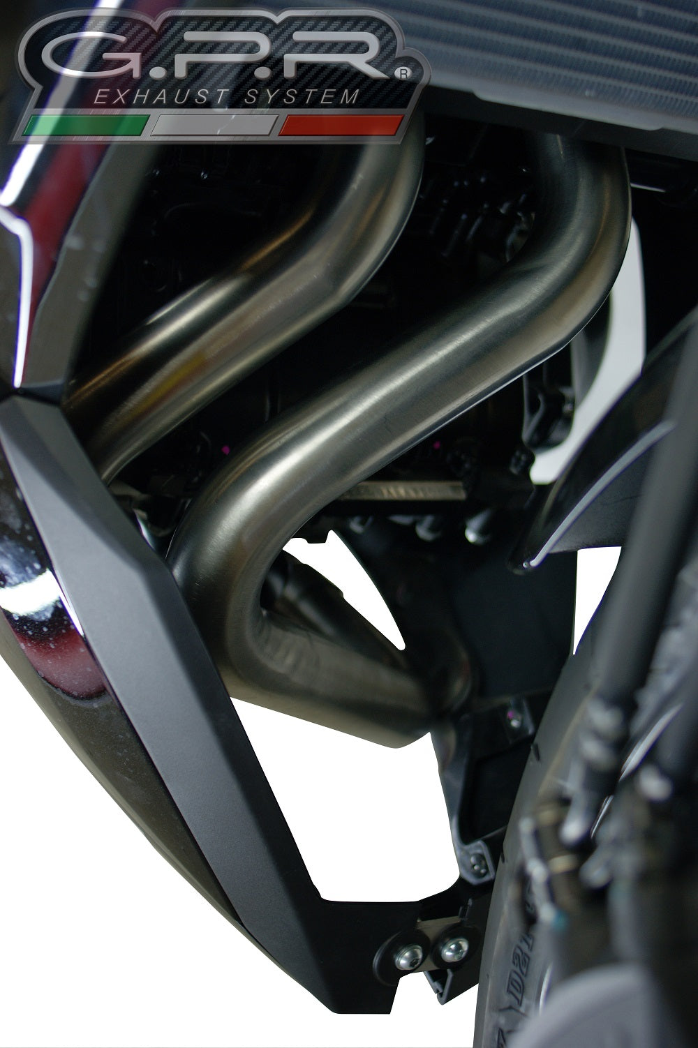 GPR exhaust Kawasaki Ninja 650 2023-2024, M3 Inox , full system exhaust legal for UK and non-EU countries including removable db killer - GPR Exhausts