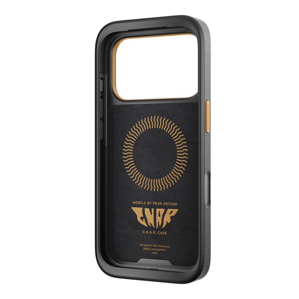 Peak Design GNAR Case (Black) - iPhone 17 Pro