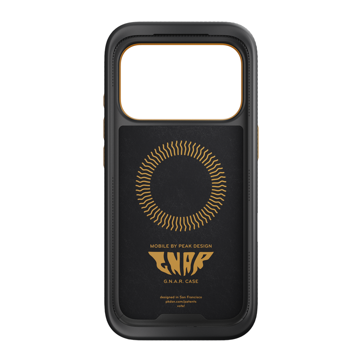 Peak Design GNAR Case (Black) - iPhone 17 Pro