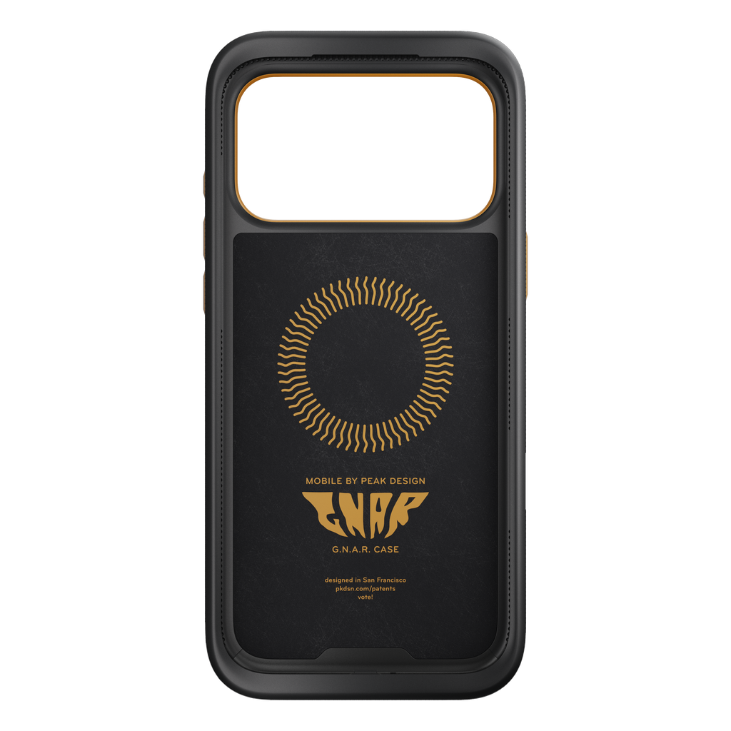 Peak Design GNAR Case (Black) - iPhone 17 Pro Max