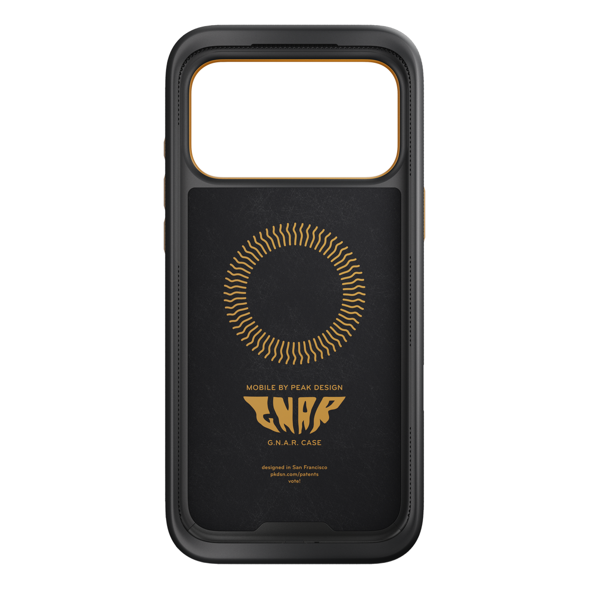 Peak Design GNAR Case (Black) - iPhone 17 Pro Max